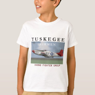 T-shirt Mustang "de queue rouge" de P51D
