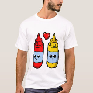 T-shirt Mustang et Ketchup en amour