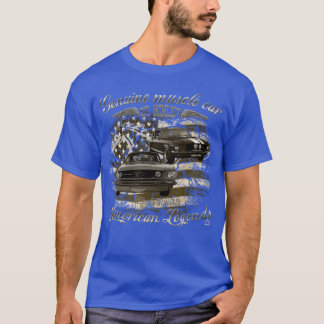 T-shirt Mustang USA 60s muscle gift