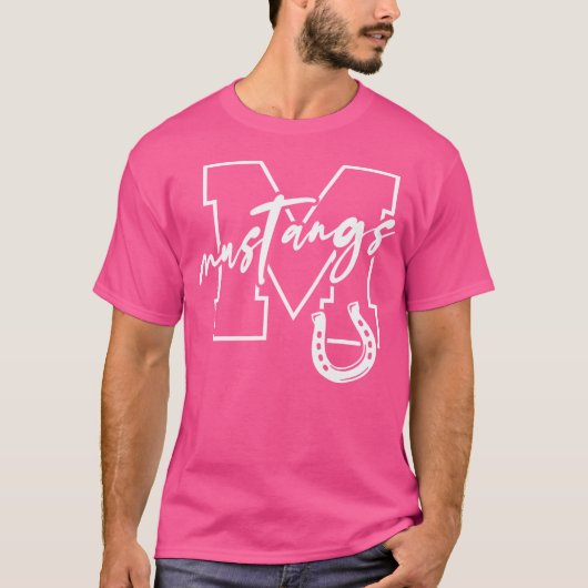 T-shirt Mustangs (Devant)