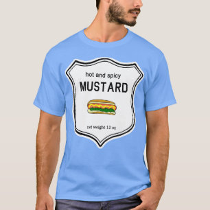 T-shirt MUSTARD avec costume d'Halloween de chien chaud