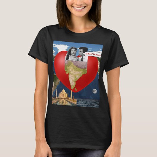 T-shirt Musulman indien (Devant)