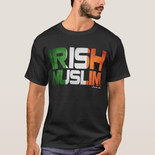 T-shirt Musulmans irlandais (Devant)