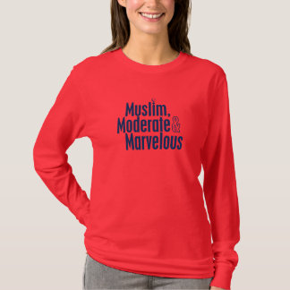 T-shirt Musulmans, modéré et merveilleux