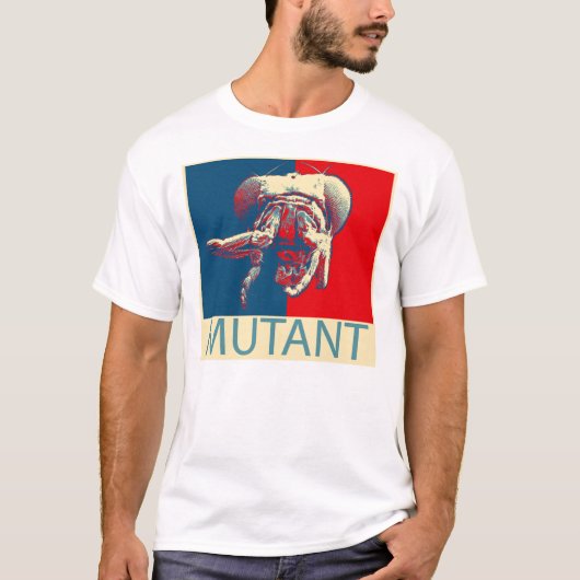 T-shirt Mutant - drosophile 2009 (Devant)