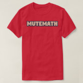 T-SHIRT MUTEMATH (Design devant)
