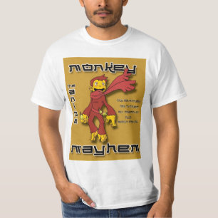T-shirt Mutilation de singe
