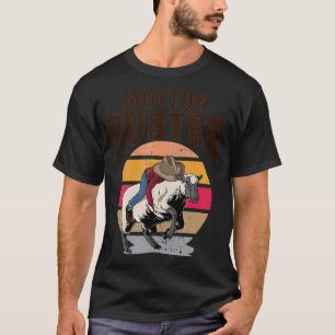 T-shirt Mutton Buster Sheep Busch Youth Rodeo