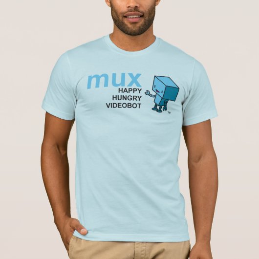 T-shirt Mux Videobot (Devant)