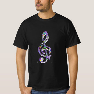 T-Shirt Muziek CLef G