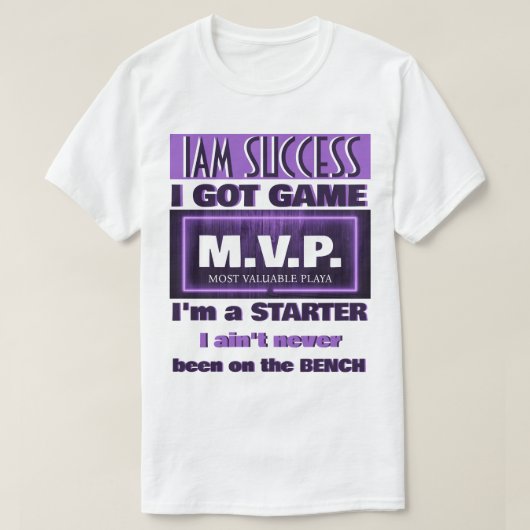 T-SHIRT MVP (Design devant)