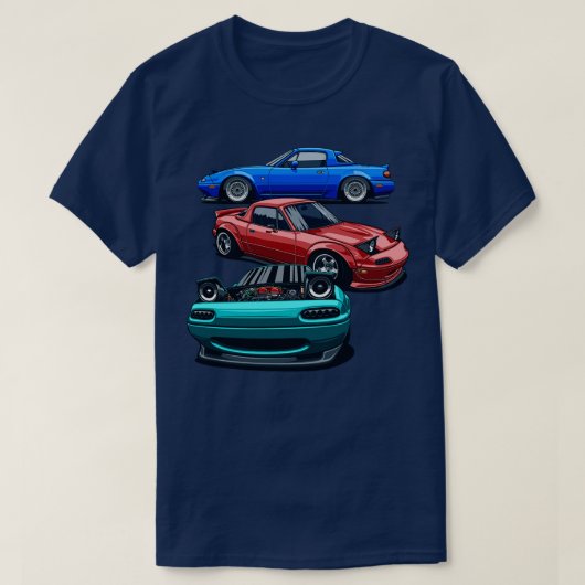 T-shirt MX5 Miata NA (Design devant)
