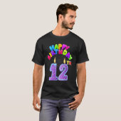 T-shirt My 12e Birthday (Devant entier)