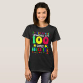 T-shirt My 6th Grade Students Are 100 Days Brighter  100 D (Devant entier)
