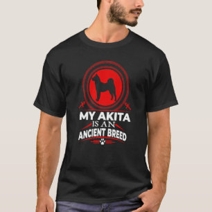 T-shirt My Akita Est Un Chien De Marionnette Ancien
