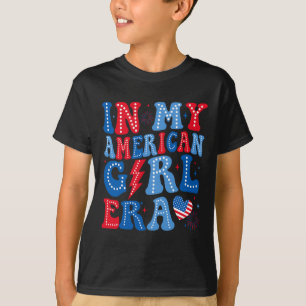 T-shirt My American Girl Era Retro 4 juillet partie Super