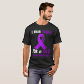 T-SHIRT MY AUNT  MY CHIARI MALFORMATION WARRIOR (Devant entier)