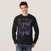 T-shirt My Aunt s Fight is My Fight Epilepsy Awareness (Devant entier)