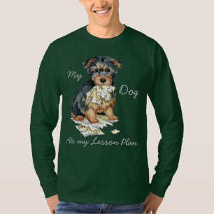 T-shirt My Australian Terrier Ate My Lesson Plan
