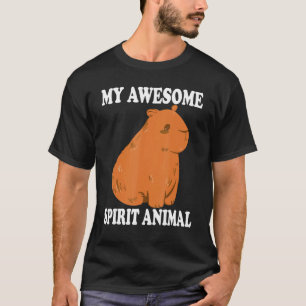 T-shirt My Awesome Spirit Animal Capybaras Capybaras Capy