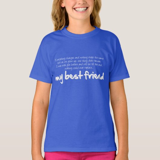 T-shirt My best friend (Devant)