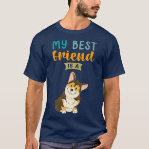 T-shirt My Best Friend est un Amoureux des chiens Tri Colo