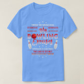T-shirt My Bowling Excuses  Funny Bowling 1  (Design devant)
