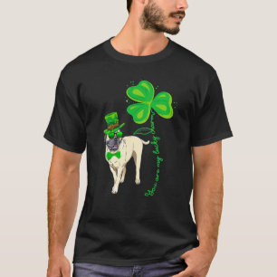 T-shirt My Bull Dog is My Lucky Charm Shamrock St Patrick'