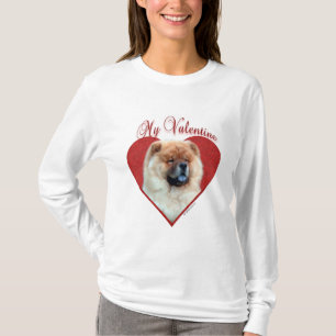 T-shirt My Chow Chow Valentine