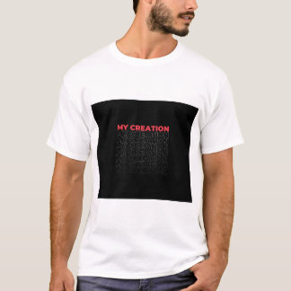 T-shirt My Creation – Tee Graphique Douce Humeur