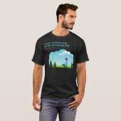 T-shirt My Dreaming Hill Flying Saucer Attaquer Ventilateu (Devant entier)