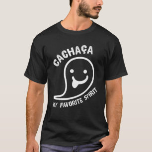 T-shirt My Favori Spirit Cachaca Chemise Brésil Halloween