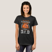 T-shirt My Favorite Basketball Player Calls Me Dad Basketb (Devant entier)