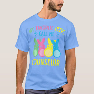T-shirt My favorite Bunnie Call Me Counselor School Couns