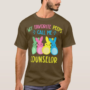 T-shirt My favorite Bunnie Call Me Counselor School Couns