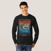 T-shirt My Favorite Fishing Buddies Call Me Dad Father Son (Devant entier)