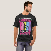 T-shirt My Favorite Gymnasts Call Me Coach (Devant entier)