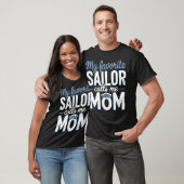 T-shirt My Favorite Sailor Calls Me Mom (Unisexe)