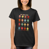 T-shirt My Feeling Happy Face Emotions Groovy For Man Woma (Devant)