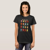 T-shirt My Feeling Happy Face Emotions Groovy For Man Woma (Devant entier)