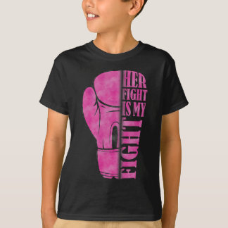 T-shirt My Fight Breast Cancer Awareness Fami