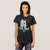 T-shirt My First Communion  Kids Boys Kneeling Candle Redh (Devant entier)