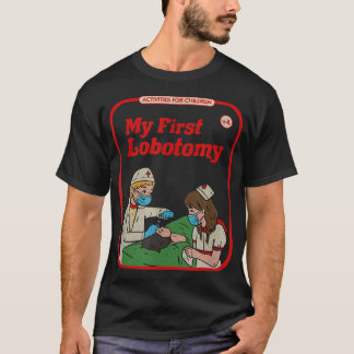 T-shirt My First Lobotomy Horror Goth Occult Childgame