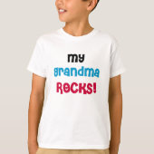 T-shirt My Grand-mère Rocks (Devant)