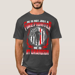 T-shirt My Grandson Is A Firefighter Proud Fire Grandma