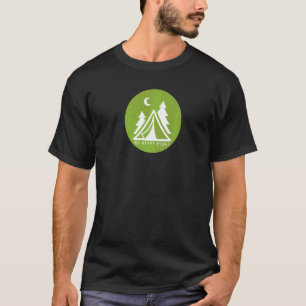T-shirt My Happy Place Camper Trendy Hiker Rver Summer Vac