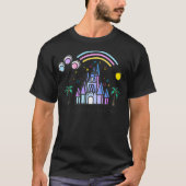 T-shirt My Happy Place Vector Art Illustration. Magic Prin (Devant)