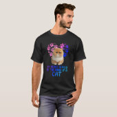 T-shirt My Heart Is Held By The Paws Of A Cat (Devant entier)