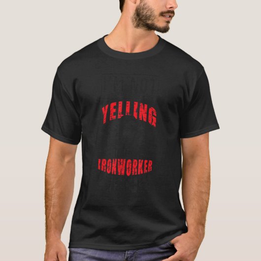 T-shirt My Ironworker Voice Ironwork Irronworkers 1 (Devant)