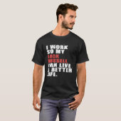 T-shirt My Jack Russell Can Live a Better Life ADC144i (Devant entier)
